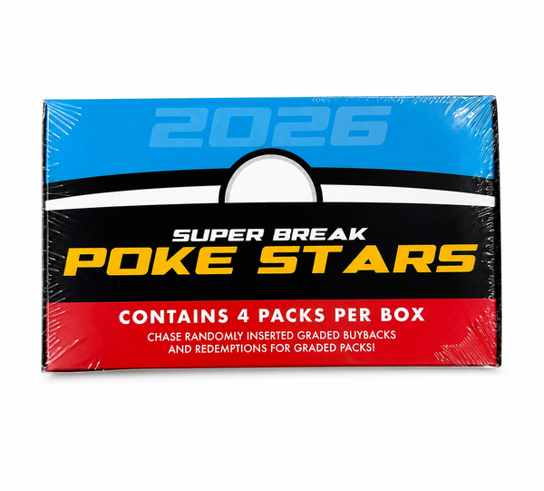 2026 Super Break Poke Stars Edition Mystery Box