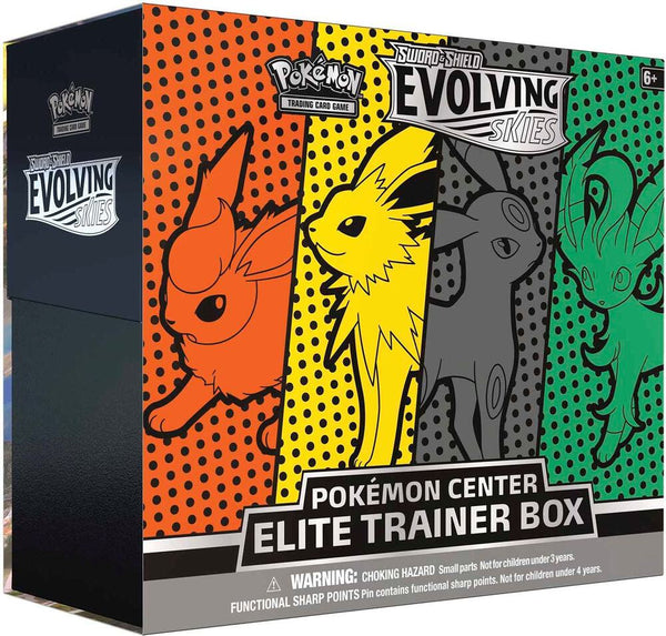 Evolving Skies - Pokemon Center Elite Trainer Box [Jolteon/Flareon/Umbreon/Leafeon]