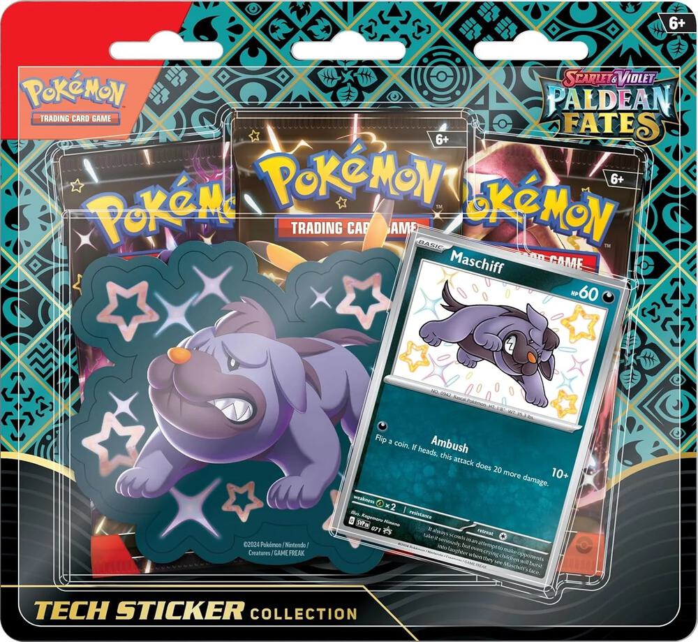 Paldean Fates - Tech Sticker Collection (Random Art Variant)