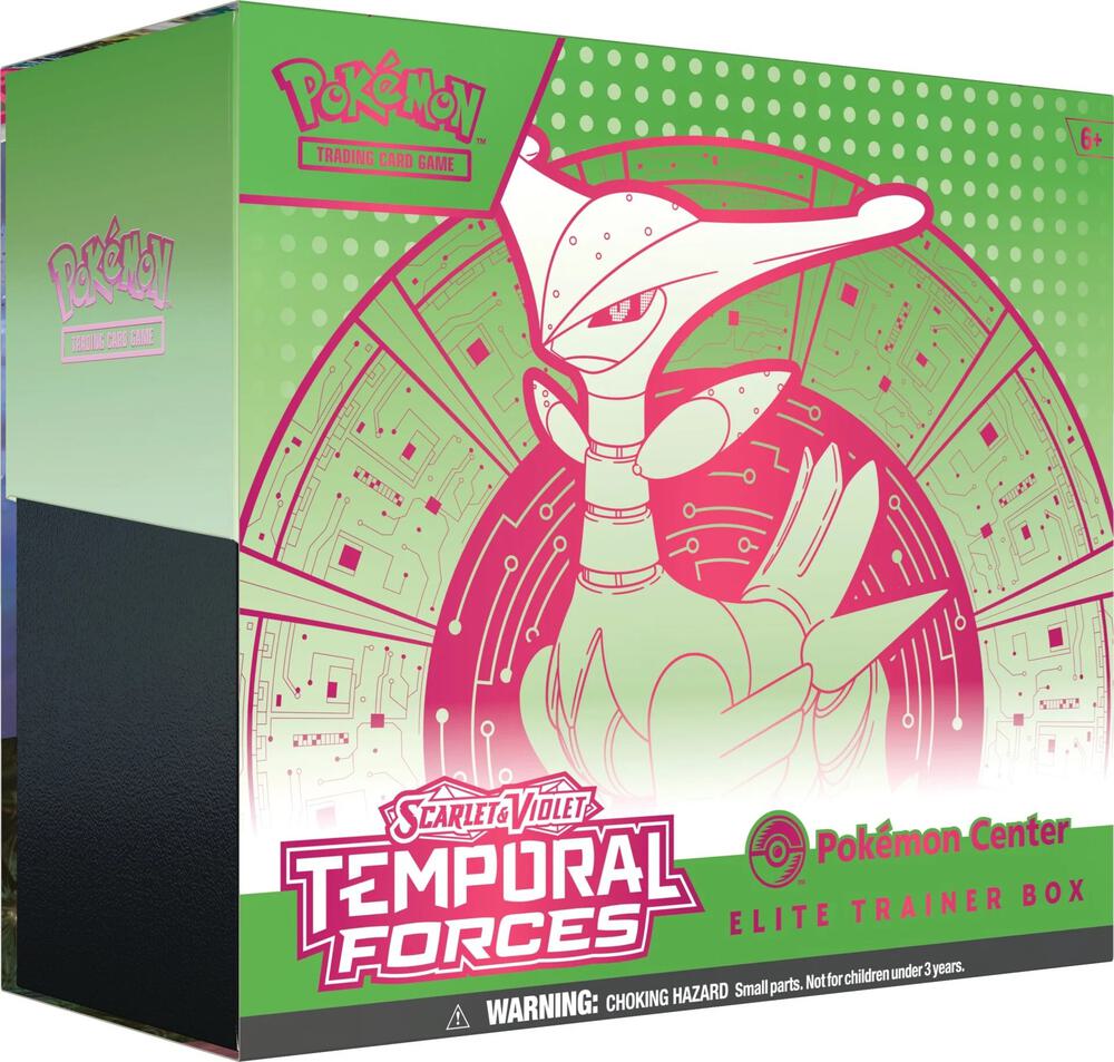 Temporal Forces - Pokemon Center Elite Trainer Box - Iron Leaves