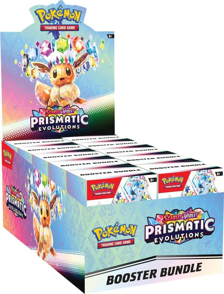 Prismatic Evolution - Booster Bundle Display Case