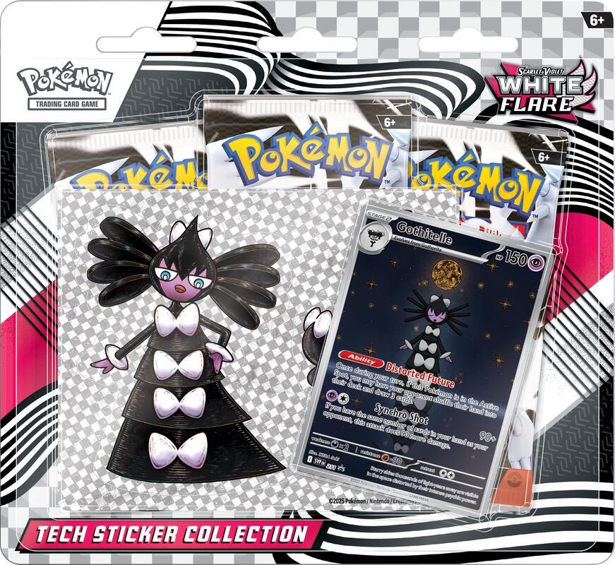 White Flare - Tech Sticker Collection