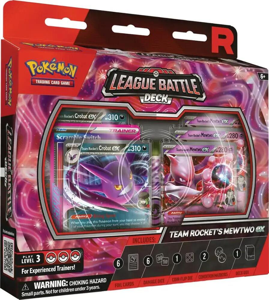 League Battle Deck - Team Rocket's Mewtwo ex