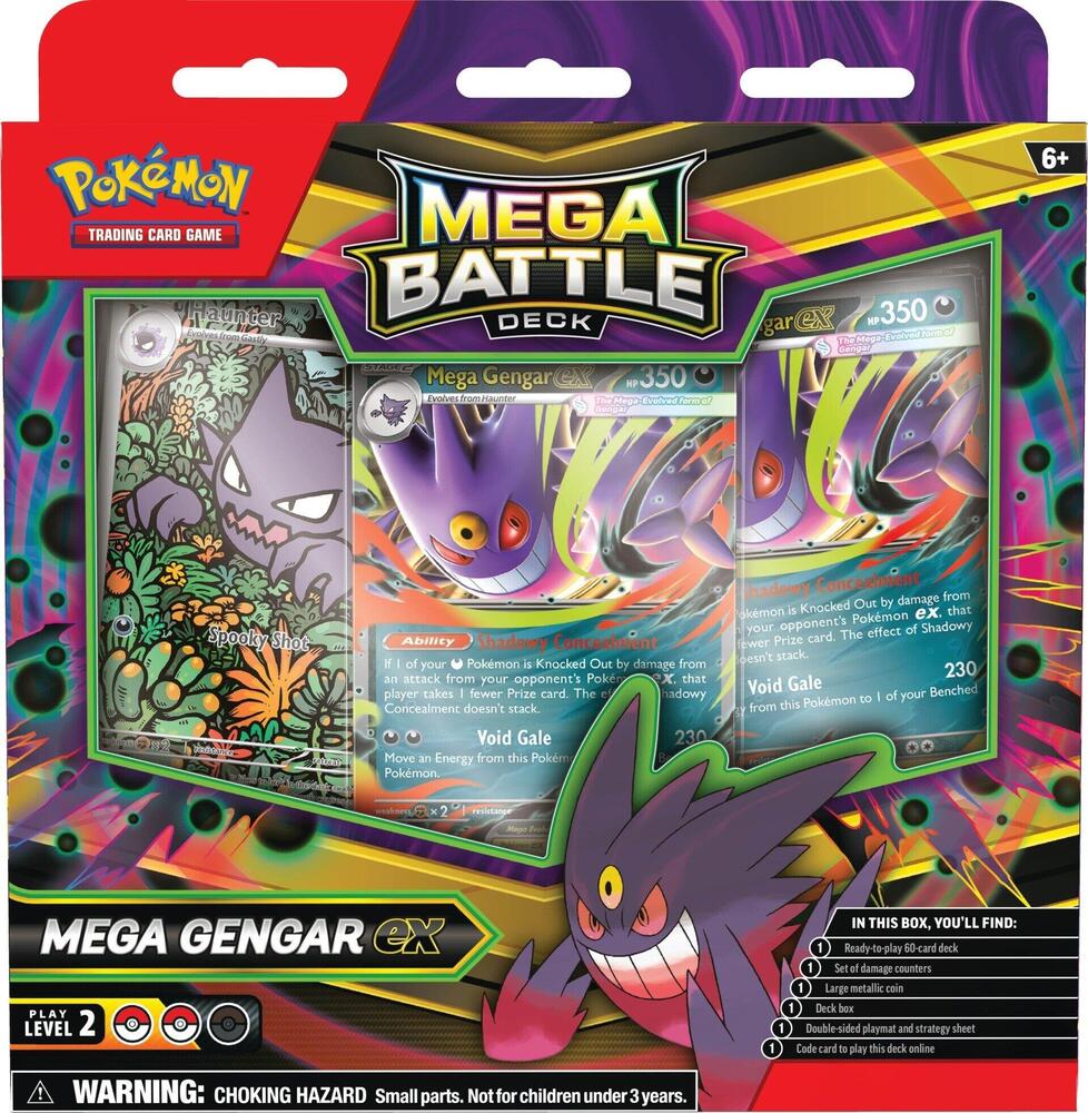 Mega Battle Deck (Mega Gengar ex or Mega Diancie ex)