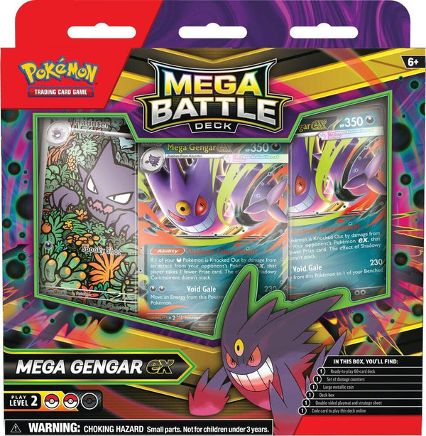 Mega Battle Deck (Mega Gengar ex or Mega Diancie ex)