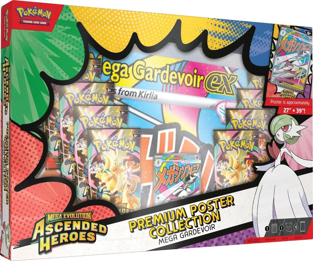 Ascended Heroes - Premium Poster Collection: Mega Gardevoir or Lucario