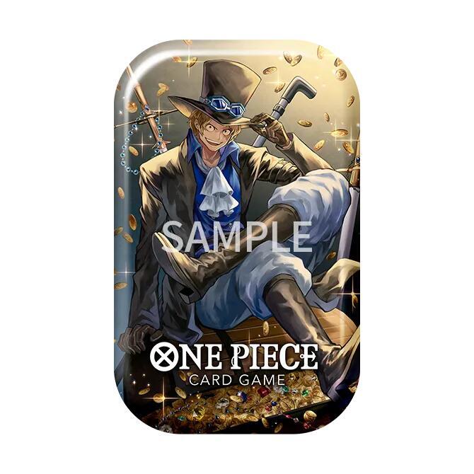 One Piece Tin Pack Set Vol. 2 (Monkey D. Luffy, Portgas D. Ace, or Sabo) Selected at random