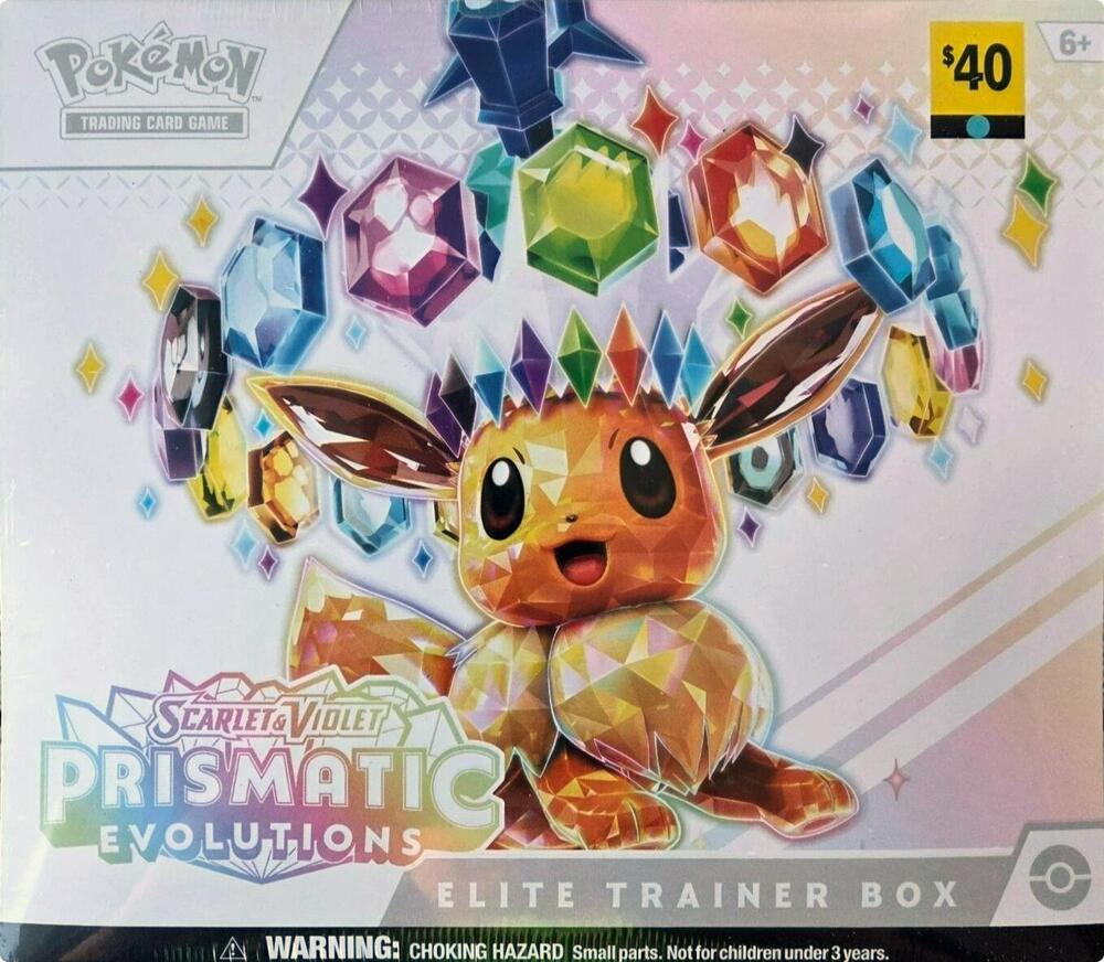 Prismatic Evolutions - Elite Trainer Box - Dollar General Exclusive