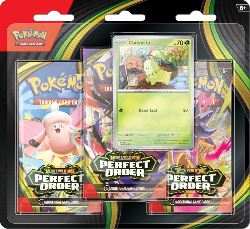 Perfect Order - 3 Pack Blister