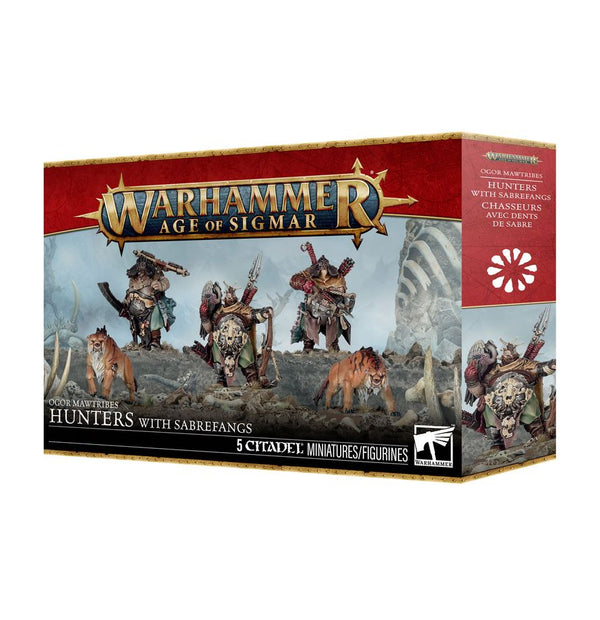 Warhammer Age of Sigmar - Ogor Mawtribes: Hunters with Sabrefangs