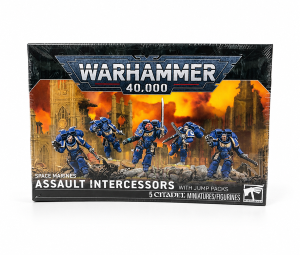 Warhammer 40K - Space Marines: Assault Intercessors with Jump Packs