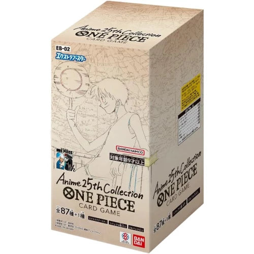 One Piece Anime 25th Collection EB-02 Booster Box - Japanese Language