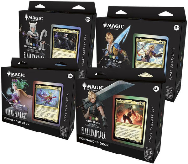 MTG: Final Fantasy - Commander Deck Case
