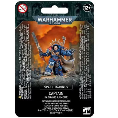 Warhammer 40K - Space Marines: Captain in Gravis Armour