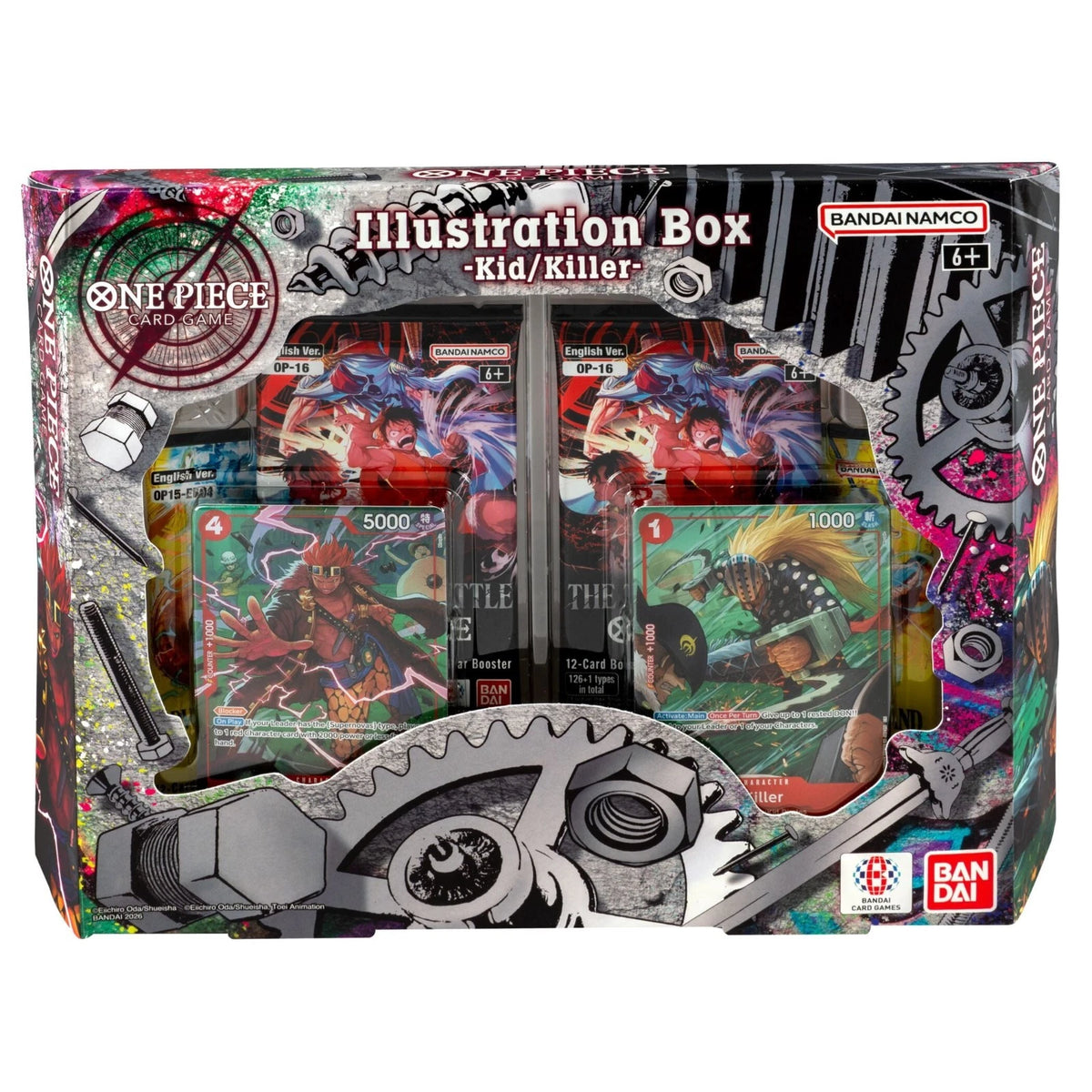 One Piece Card Game Illustration Box Vol. 8 – Kid & Killer