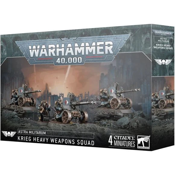 Warhammer 40K - Astra Militarum: Krieg Heavy Weapons Squad