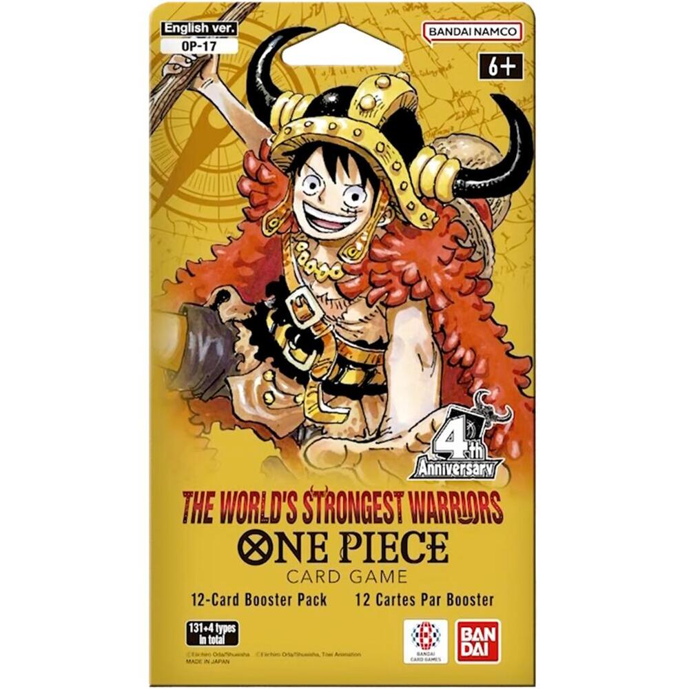 One Piece Card Game OP-17 The World's Strongest Warriors Sleeved Booster Pack