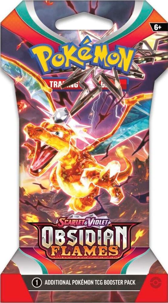 Obsidian Flames - Sleeved Booster Pack