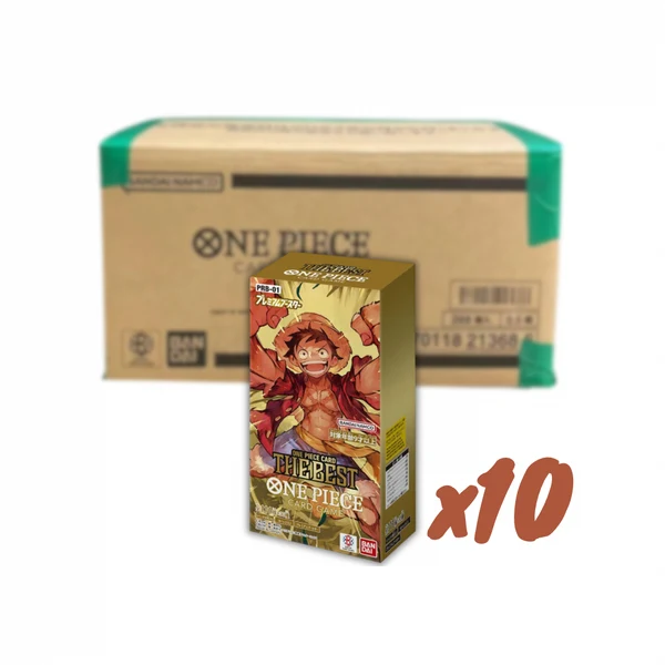 One Piece The Best PRB-01 Booster Box Case  - Japanese Language
