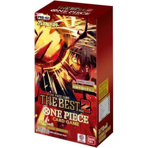 One Piece The Best Vol. 2 PRB-02 Booster Box - Japanese Language