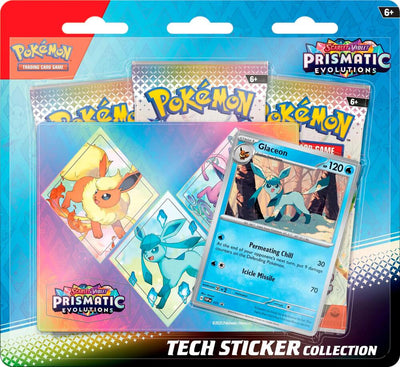 Prismatic Evolutions - Tech Sticker Collection (Random Art Variant)
