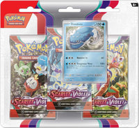 Scarlet & Violet Base - 3 Pack Blister (Random Art Variant)