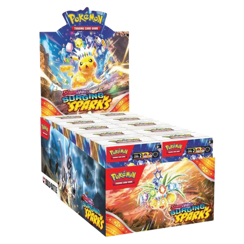 Surging Sparks - Build & Battle Box Display
