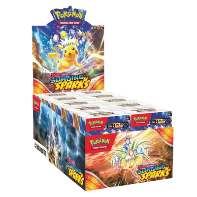 Surging Sparks - Build & Battle Box Display