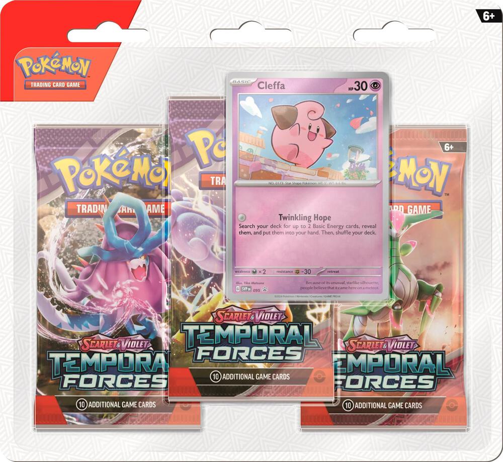 Temporal Forces - 3 Pack Blister (Random Art Variant)