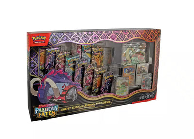 Paldean Fates Great Tusk ex & Iron Treads ex Premium Collection