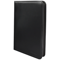 Ultra Pro Zippered PRO Binder 9 Pocket - Vivid Black