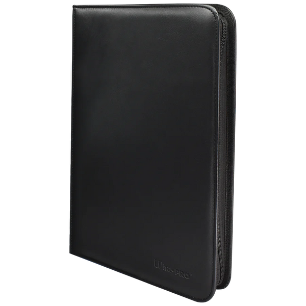 Ultra Pro Zippered PRO Binder 9 Pocket - Vivid Black