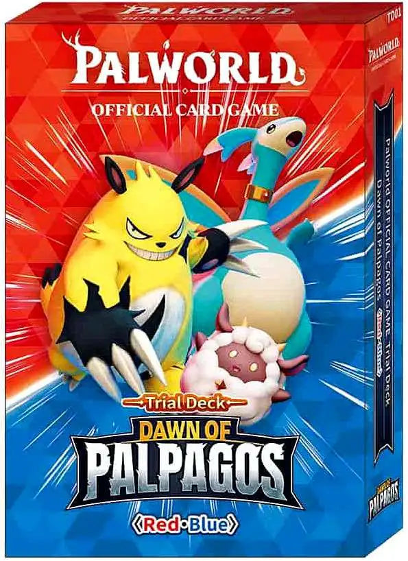 Palworld Palagos Trail Deck - Red - Blue - 1st Edition