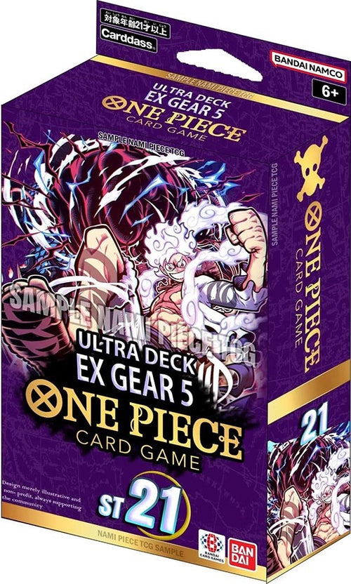 One Piece Gear 5 Starter Deck Display ST-21