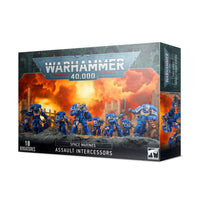 Warhammer 40K - Space Marines: Assault Intercessors - 10 Miniatures